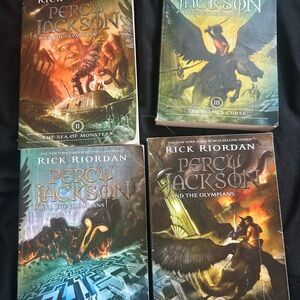 Percy Jackson and the Olympians Book Set 2-5